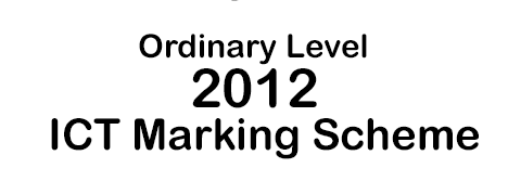 2012 o/l ict marking