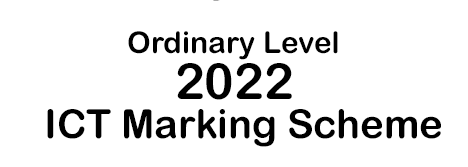 2022 o/l ict marking